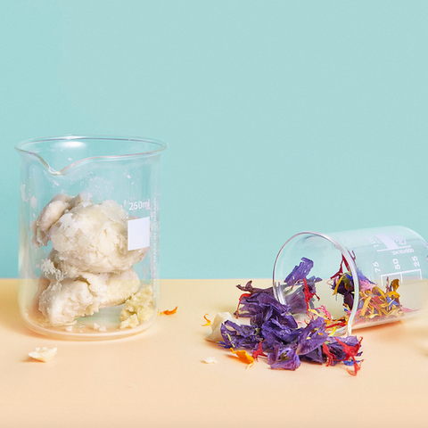Reine Sheabutter Eigenherstellung in Kunststoff 750 g