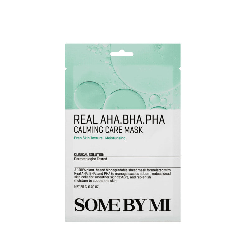 SOMEBYMI Real AHA-BHA-PHA Calming Care Mask