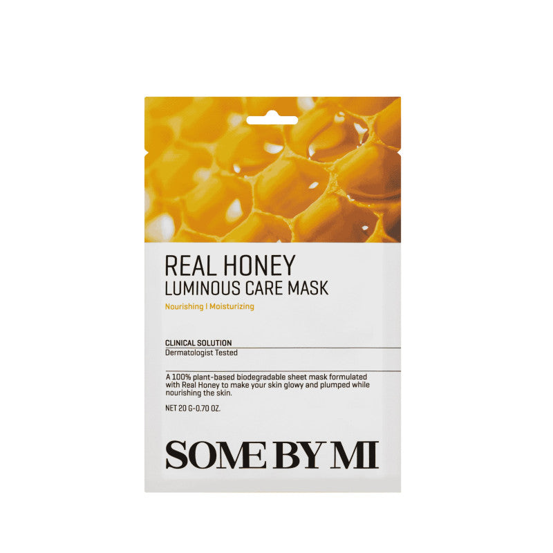 SOMEBYMI Real Honey Luminous Care Mask