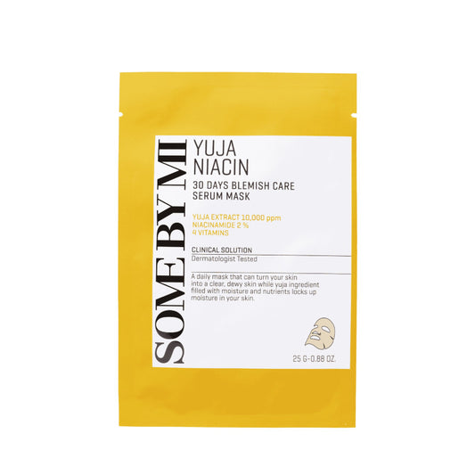 SOMEBYMI Yuja Niacin Blemish Serum Mask