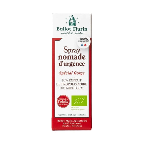 Spray nomade di emergenza alla propoli