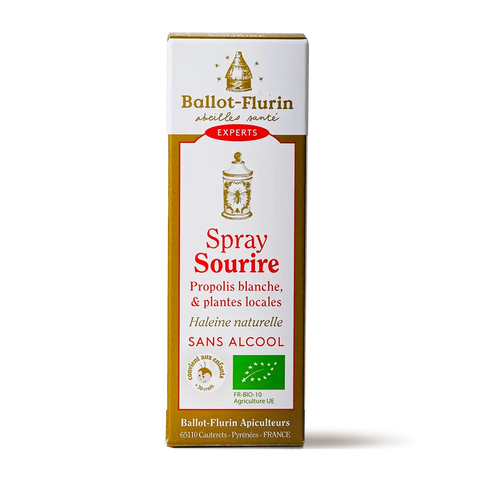White Propolis & Local Plants Smile Spray – Alcohol-Free