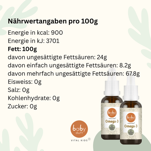 VITAL KIDS® Pflanzliches Omega-3