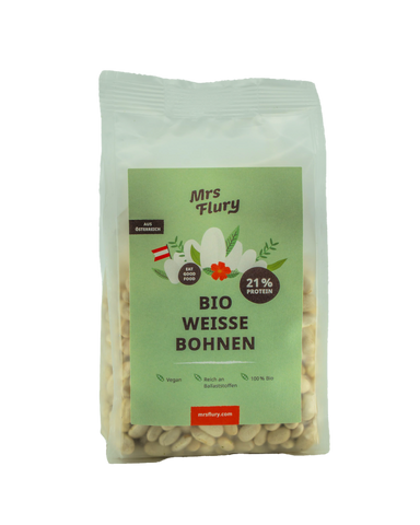 Fagioli bianchi biologici dall'Austria 300 g