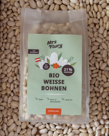 Fagioli bianchi biologici dall'Austria 300 g